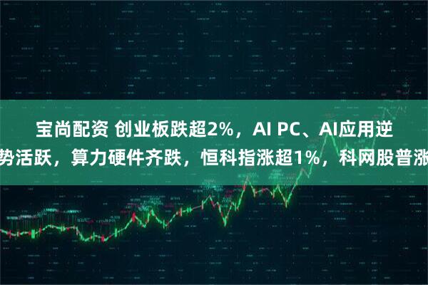 宝尚配资 创业板跌超2%，AI PC、AI应用逆势活跃，算力硬件齐跌，恒科指涨超1%，科网股普涨
